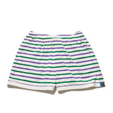 Kule striped Cotton Shorts with pockets, women