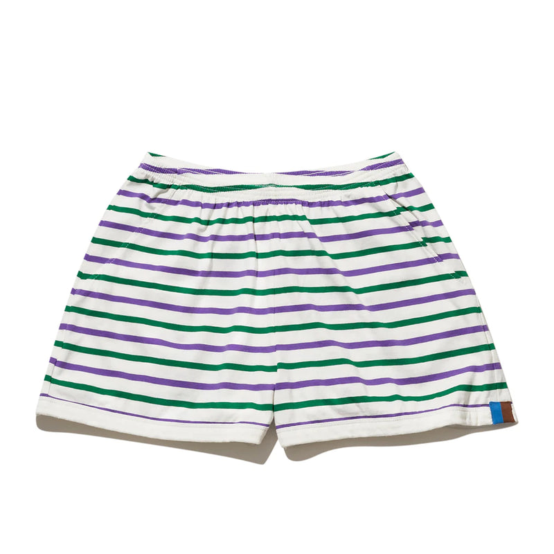 Kule striped Cotton Shorts with pockets, women