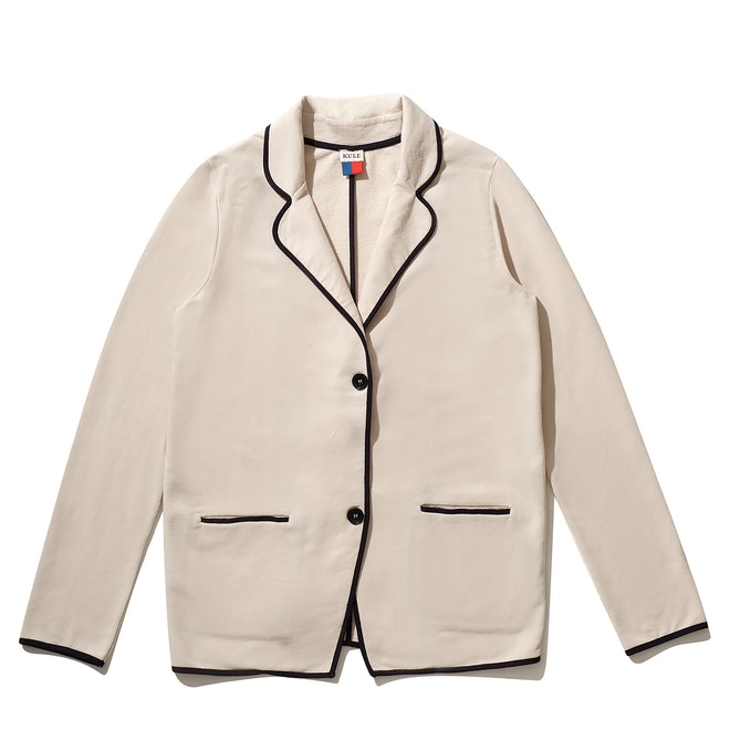 Kule Cream Cotton Blazer, Women