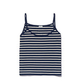 Kule The Spaghetti Tank, navy cream, women