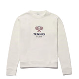 Kule Tennis Cotton white sweatshirt, women