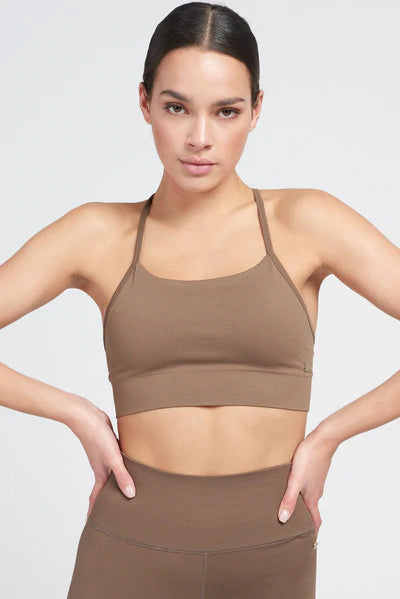 Jayne soft bra - Burnt Olive