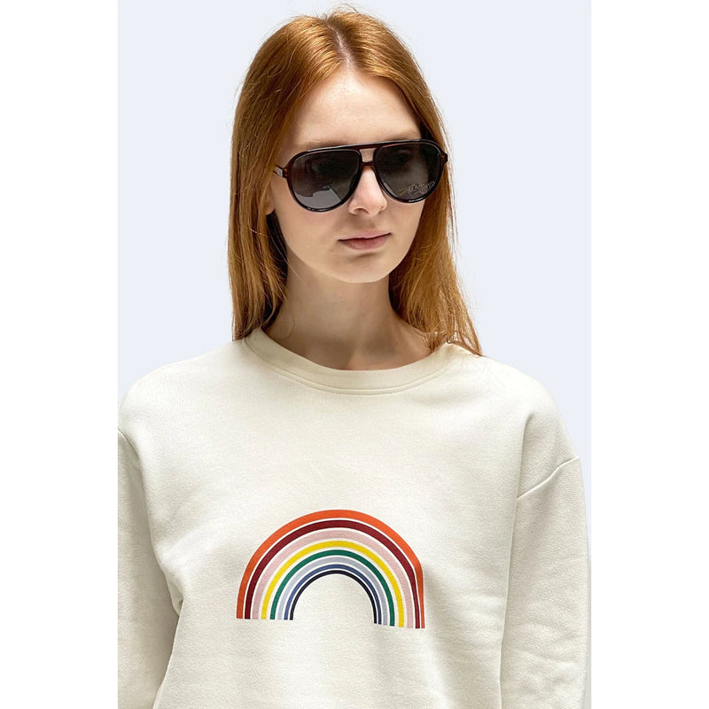 Kule The Raleigh Rainbow Sweatshirt