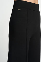 Forest pintuck flare pants - Black