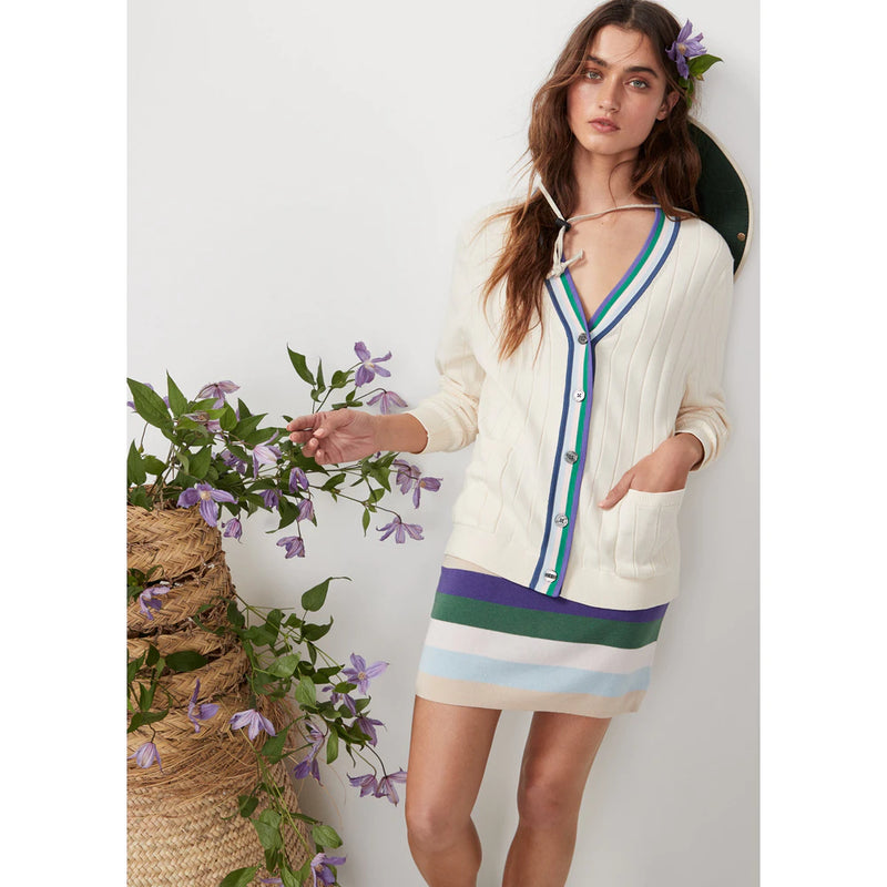 Kule The Binx cream cardigan, women