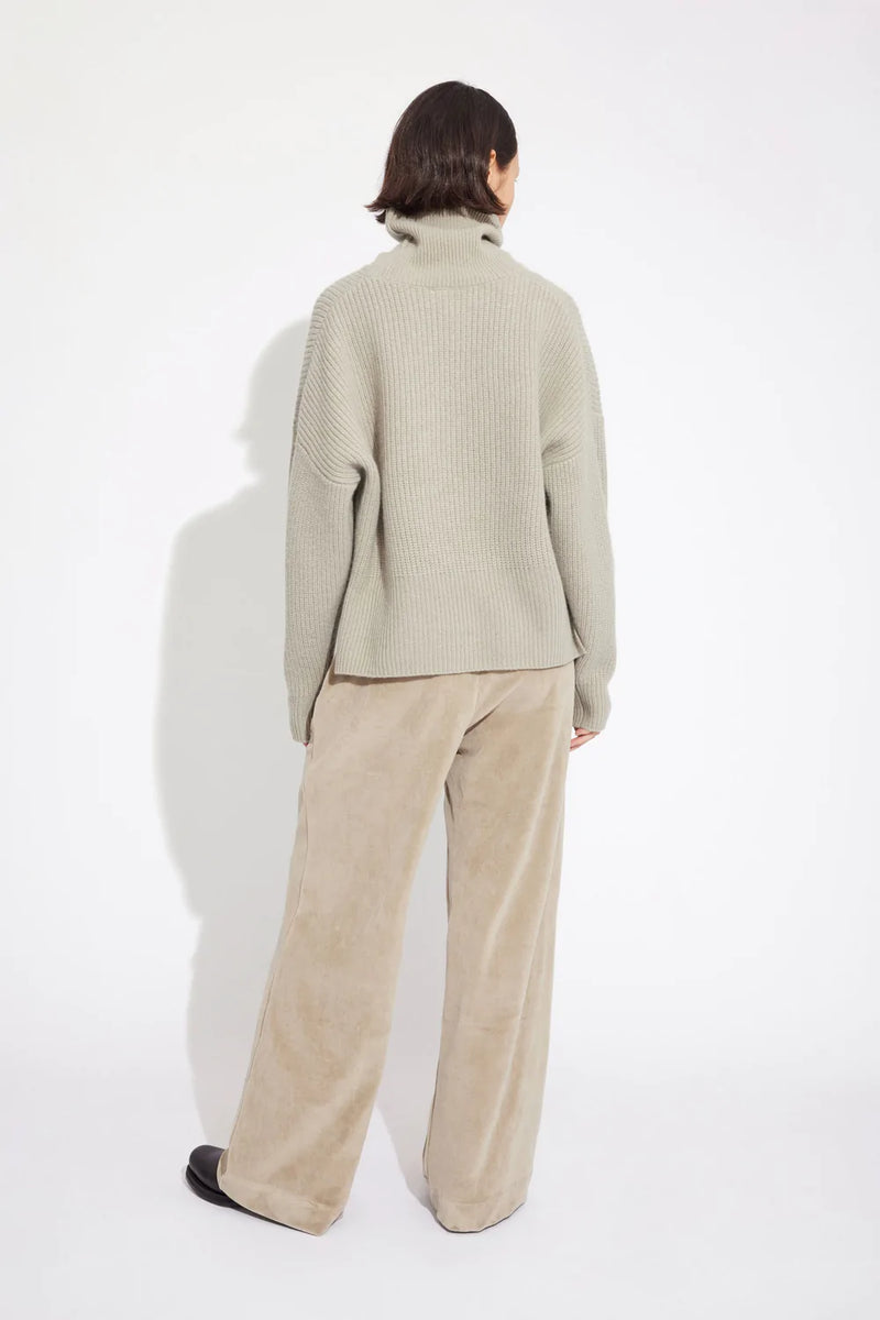 Won Hundred Boxy Knit sweater, Mist, women