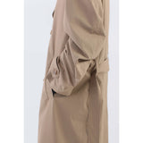 Hope - Oversized Trench Coat, Cotton, Beige, Women