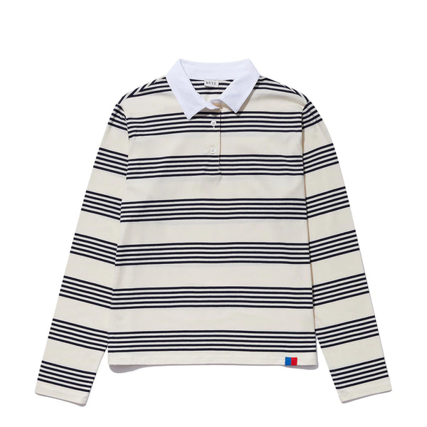 Kule Rugby striped Tennis longsleeve, women