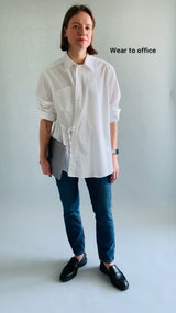 Hope oversized white shirt Women