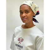 Kule Tennis Cotton white sweatshirt, women