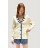 Kule The Binx cream cardigan, women