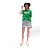 Kule striped Cotton Shorts with pockets, women