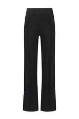 Forest pintuck flare pants - Black