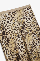 Anine Bing Silk Pencil Erin Skirt, Leopard print