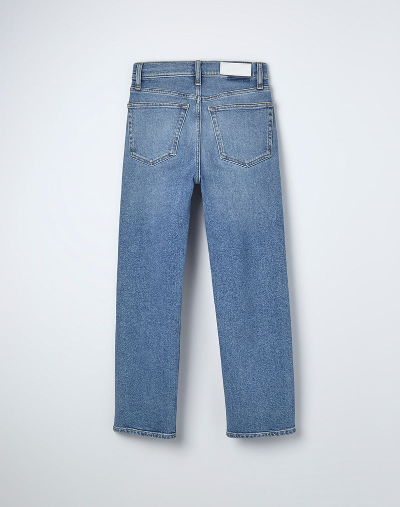 ReDone Stretch High Rise straight leg Blue Jeans