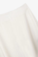 Anine Bing Verne Skirt, Pearl 100% Silk, women