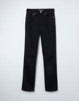 ReDoneE Black Slim Straight Jeans