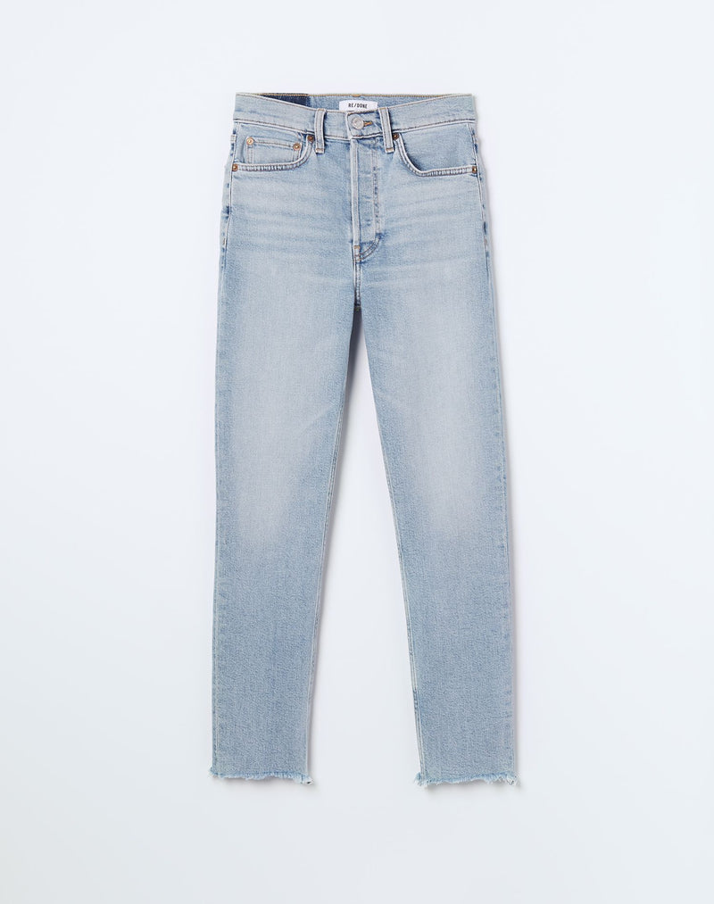 Redone hot sale cropped jeans