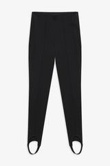 Anine Bing stirrup black trousers