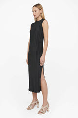 Anine Bing Melanie Black Long Dress