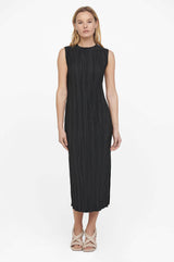 Anine Bing Melanie Black Long Dress