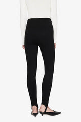 Anine Bing stirrup black trousers