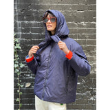 Kule The Trevor Navy Puffer Jacket with Hood Women