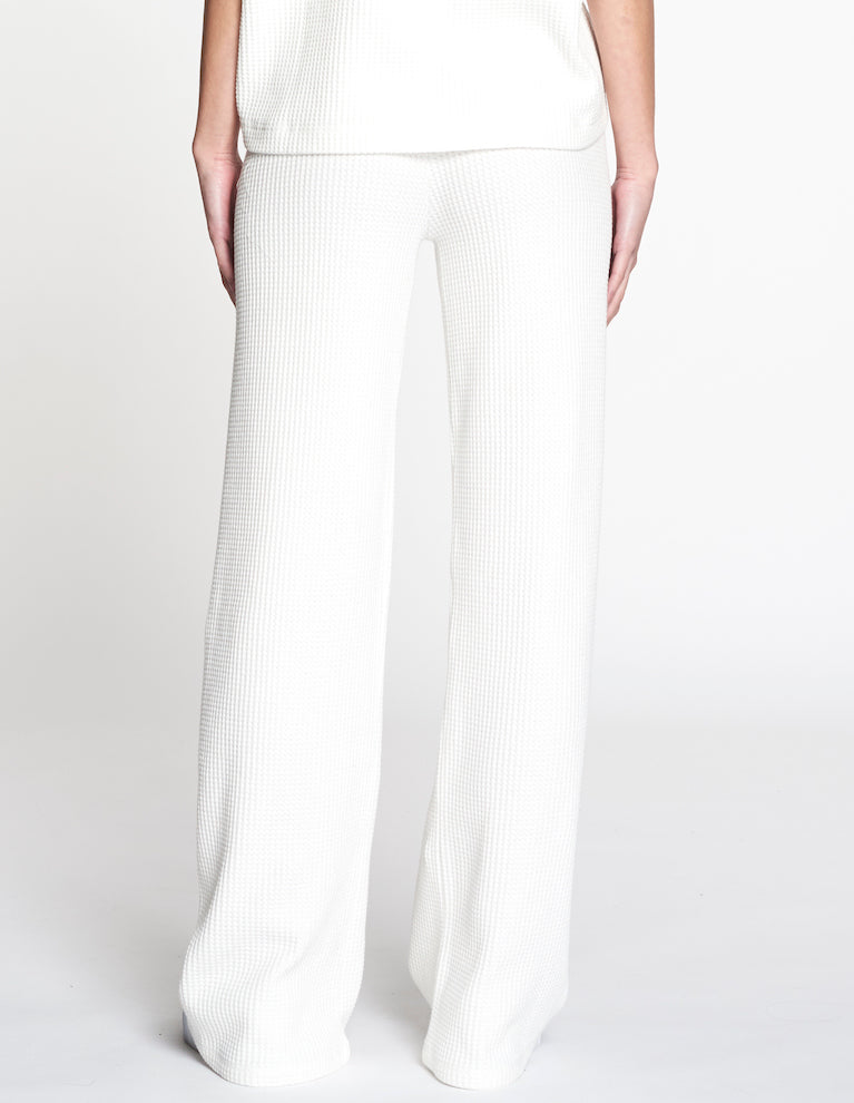 Basic Needs White Flare Pants | Women's Boutique Shop