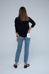 ReDone Stretch High Rise straight leg Blue Jeans