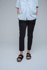 Hope relaxed black crop pants