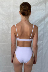 Nu Swim bikini bottom high waist White