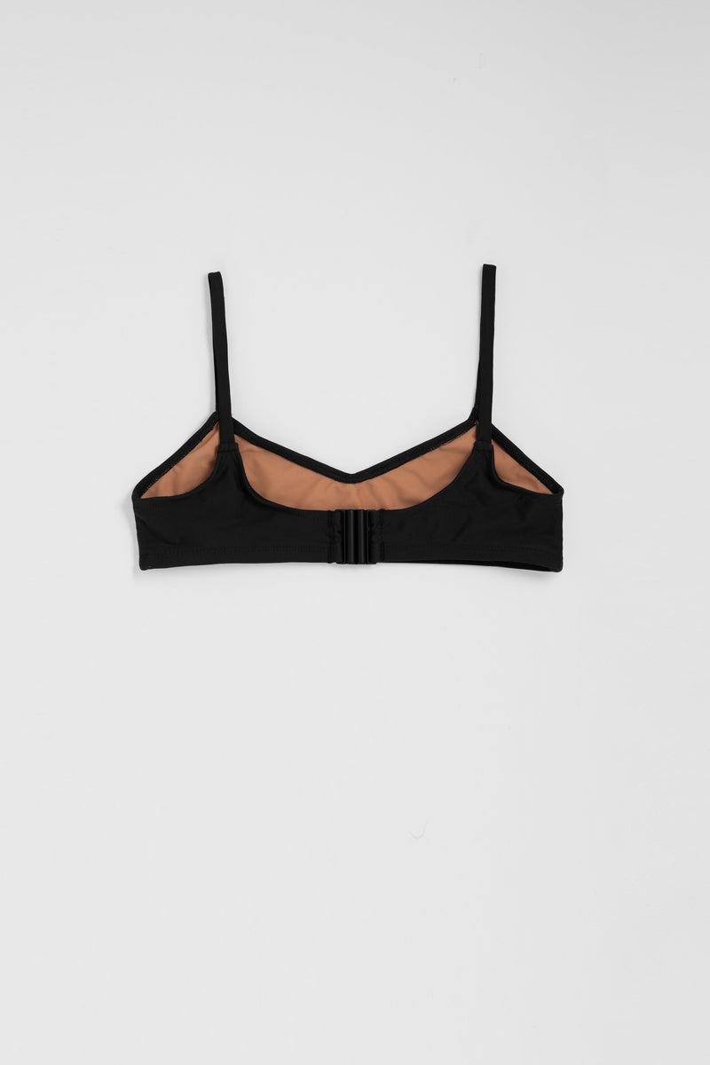 Nu Swim black bikini top