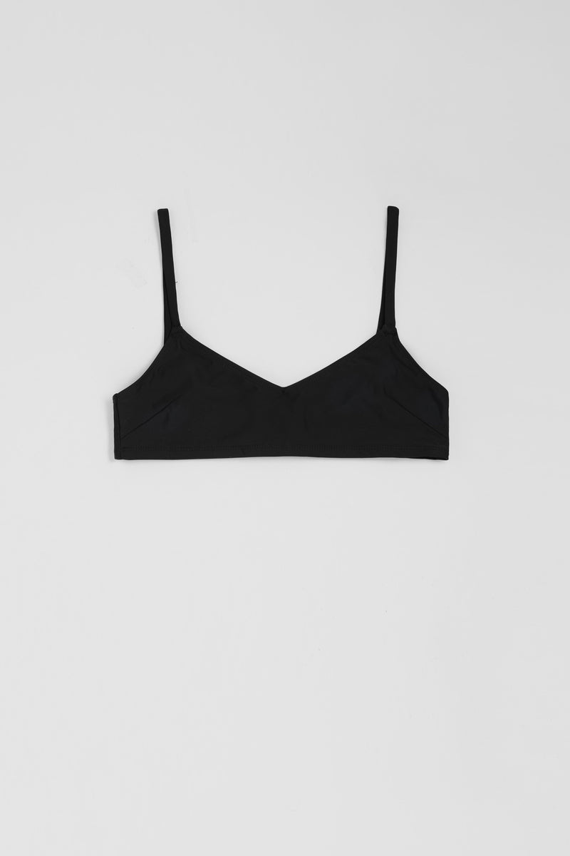 Nu Swim black bikini top