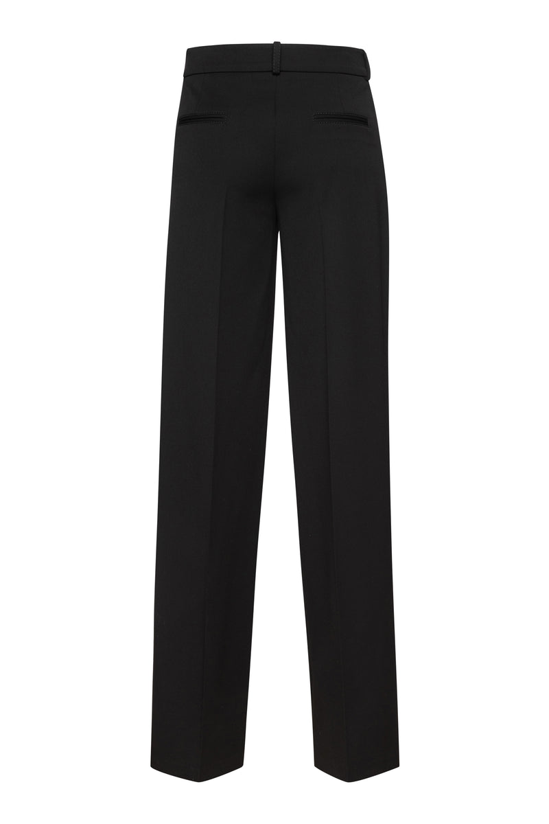 YULIAWAVE Straight cut Suit pants Black 