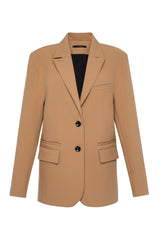 YULIAWAVE - Beige Oversized Blazer, Women