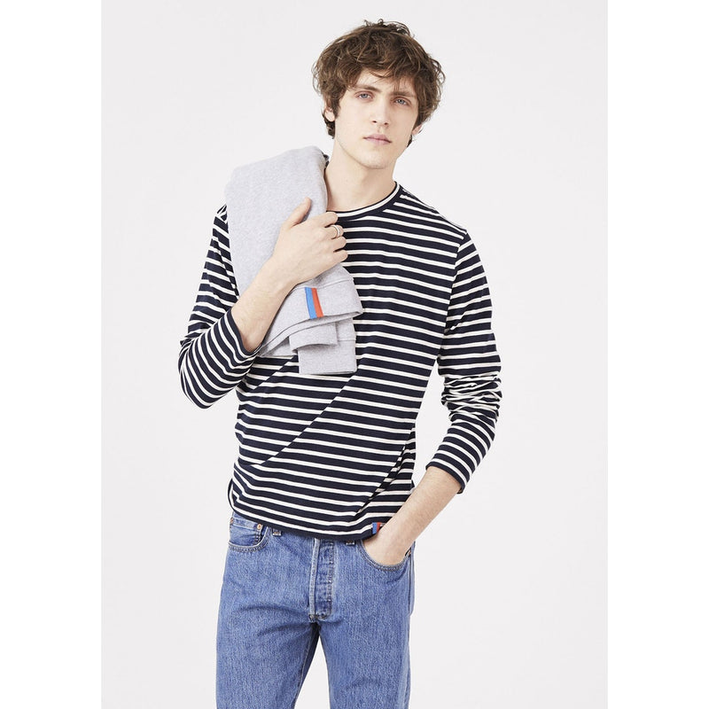 Kule Yellow White Striped Longsleeved top Men