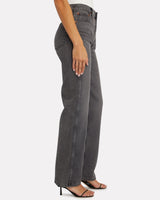 ReDone High Rise straight leg Vintage Grey Jeans