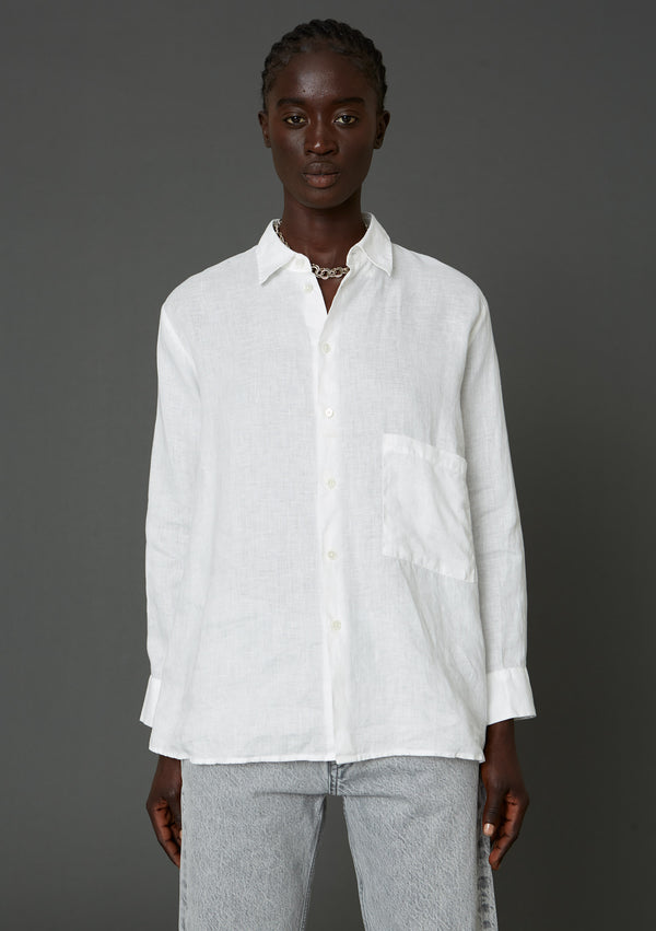 Hope Elma Linen Oversized shirt offwhite Women