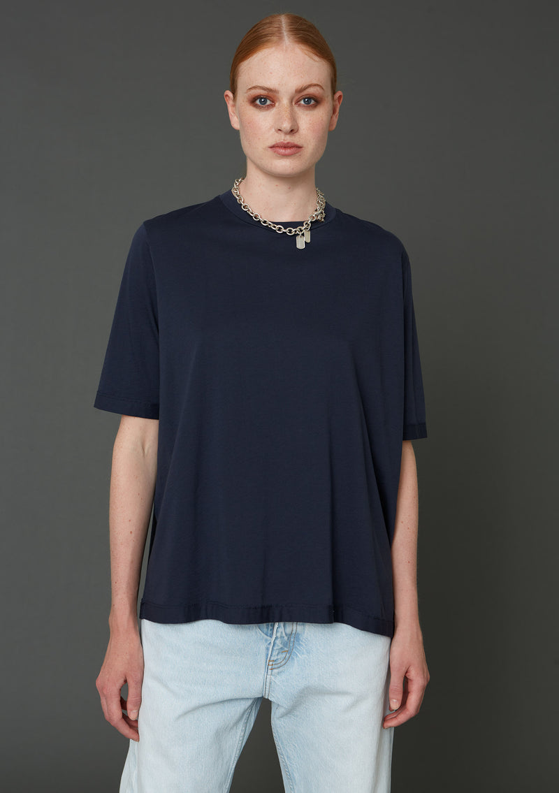 Hope oversized Navy T-Shirt women