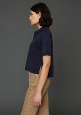 Hope short-sleeved polo shirt - Dk Navy - Women